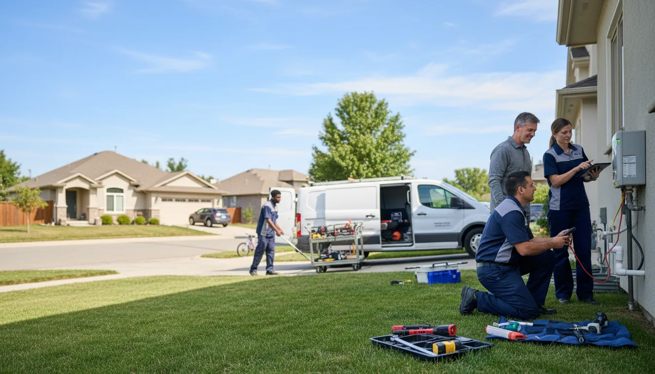 Tankless water heater service in Taylor, PA